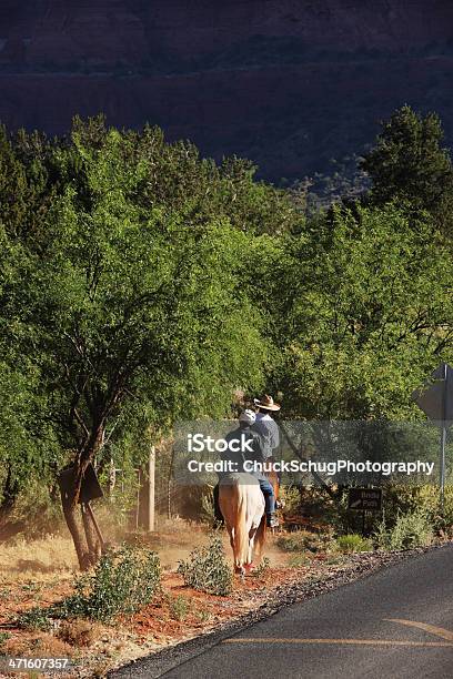 Horseback Trail Riding Bridle Path Stock Photo - Download Image Now - Activity, Adult, Adults Only