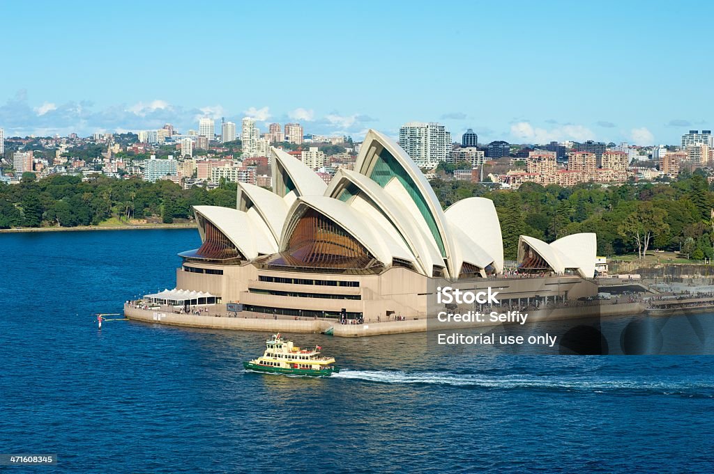 Widok z Sydney Opera House - Zbiór zdjęć royalty-free (Australia)