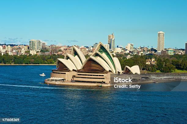 Vista Della Sydney Opera House - Fotografie stock e altre immagini di Acqua - Acqua, Australia, Capitali internazionali