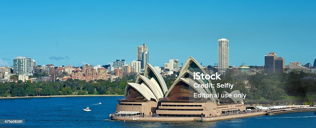 O Sydney Opera House vista - Foto de stock de Ópera de Sydney royalty-free