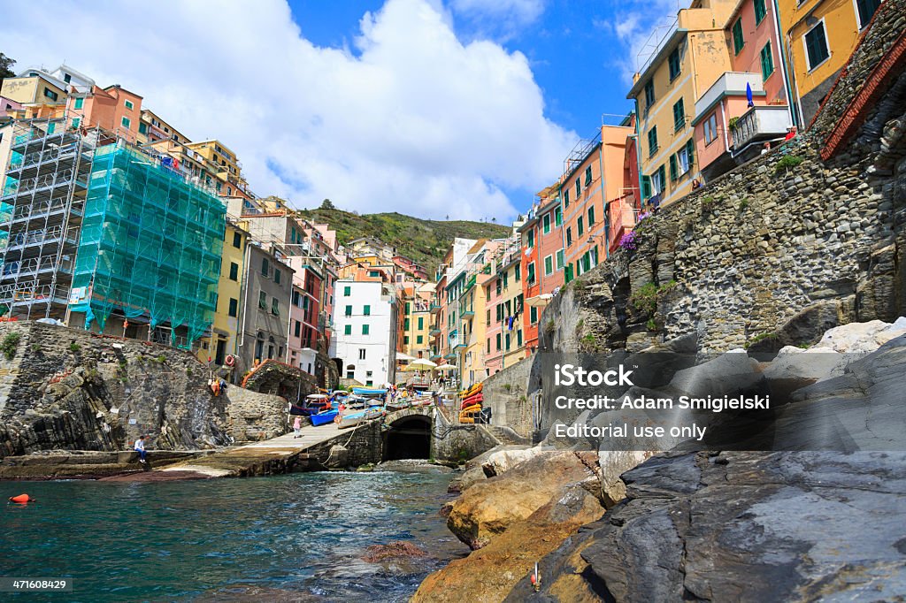 Romantische italienisches village - Lizenzfrei Architektur Stock-Foto