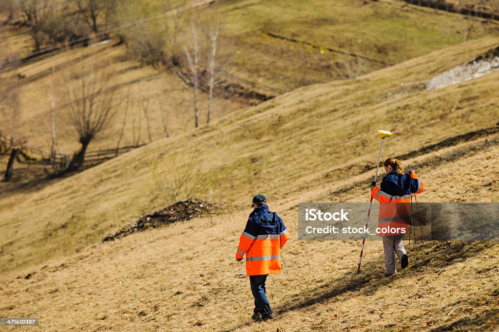 Terra di rilievo - Foto stock royalty-free di Donne