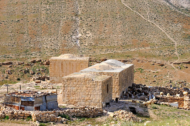 istock Arab huts in Judea desert, Israel. 471611417