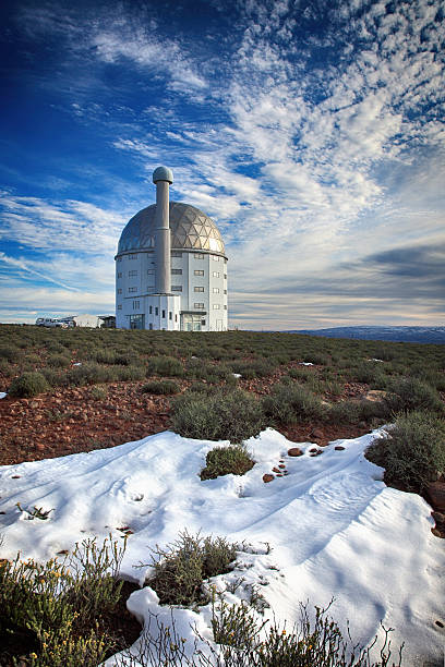 Vista del sur de África telescopio amplio - foto de stock