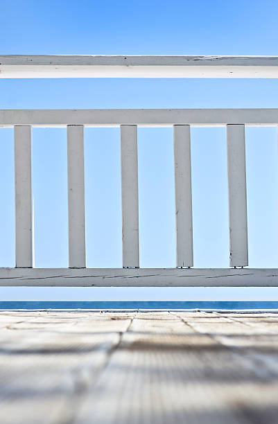 terrace summer vacation travel concept
