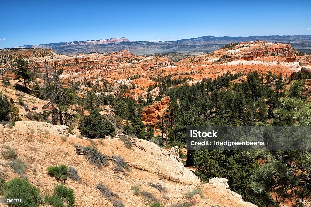 Bryce Canyon hoodoos de lookout - Foto de stock de Aire libre libre de derechos