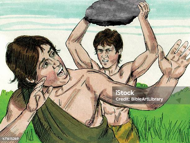 Cain Kills Abel Stock Photo - Download Image Now - Animal, Bible, Brother