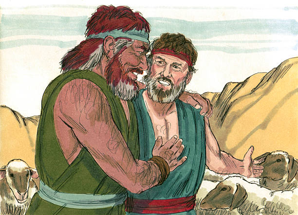 Jacob and Esau Reunite