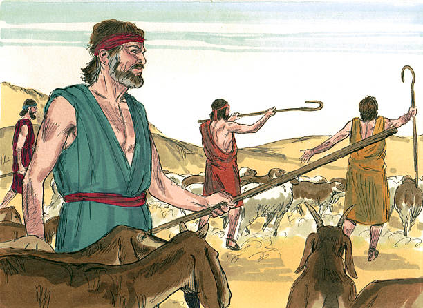 istock Jacob Sends Gift to Esau 471615395