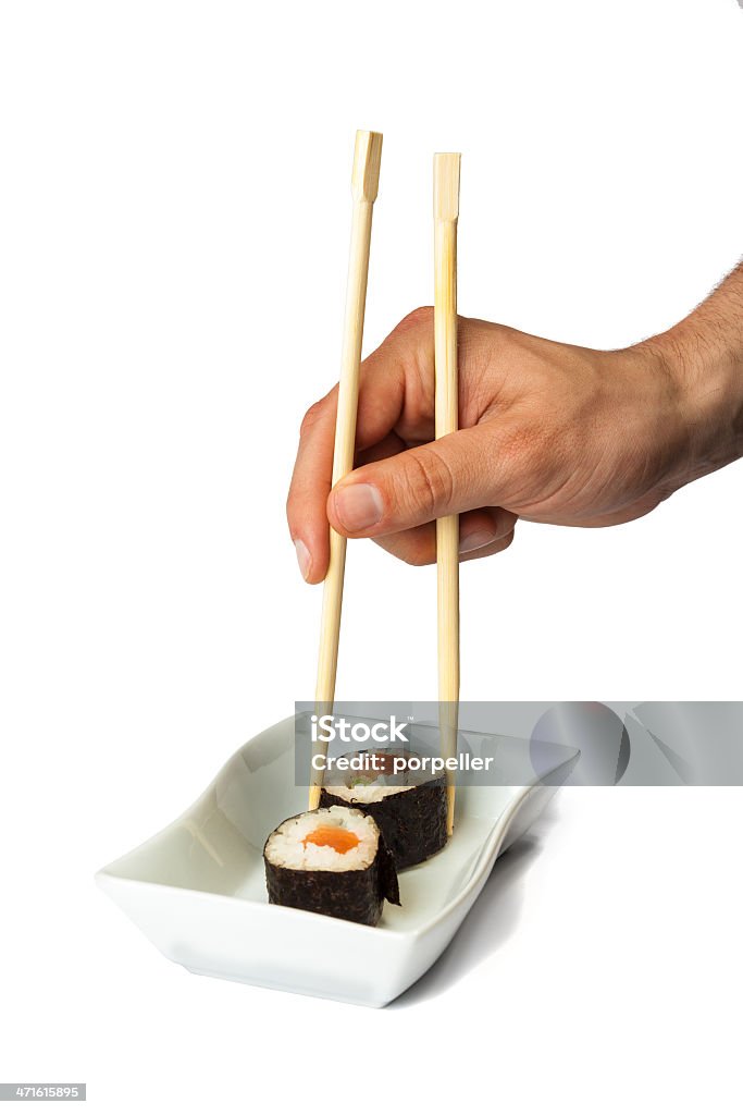 Zwei Maki - Lizenzfrei Hosomaki Stock-Foto