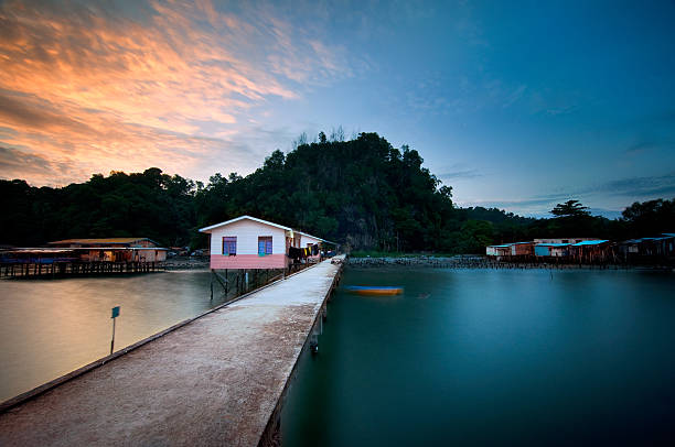 istock floating fisherman house at sandakan 471617093