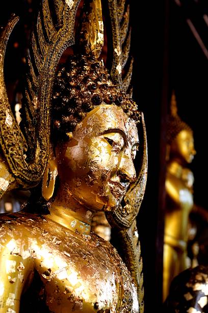 istock Buddha at Wat Yai Chai Mongkol in Ayutthaya, Thailand. 471617285