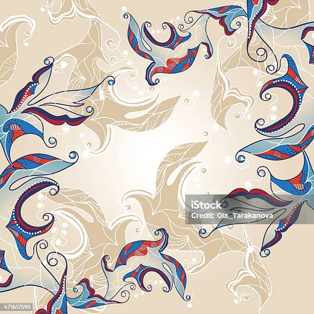 Asian Ornament Stock Illustration - Download Image Now - 2015, Abstract, Art