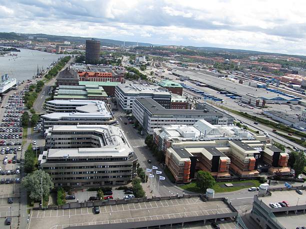 istock Gothenburg panoramic view from the top, Sweden 471617942