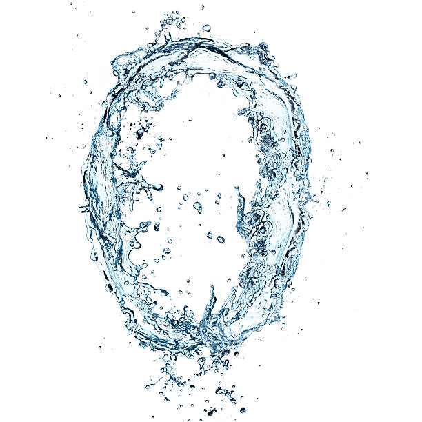 istock Number zero or letter O made out of water 471619083