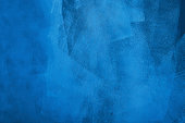 Blue brush strokes in horizontal background