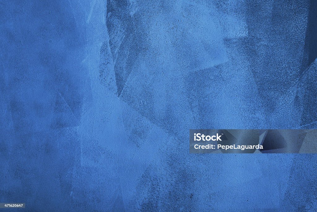 Blue brush strokes in horizontal background Blue brush strokes in horizontal background. Textured Stock Photo