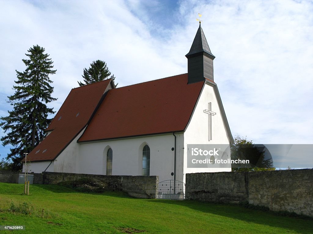 Stephanus Church of Gruorn in Deutschland - Lizenzfrei Baum Stock-Foto