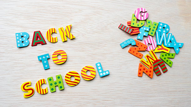 istock Cute and colorful wooden alphabet letter set 471621354