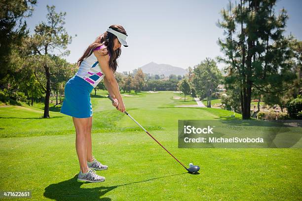 여자대표 골프 티 골프에 대한 스톡 사진 및 기타 이미지 - 골프, 골프 스윙, 골프 클럽
