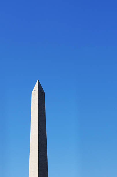 istock Washington Monument Against a Clear Blue Sky 471624527