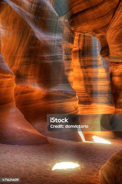 Antelope Canyon Sandstone Walls Stock Photo - Download Image Now - Abstract, Antelope Canyon, Arizona