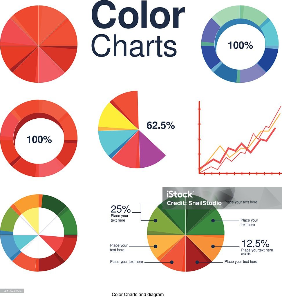 Vector Chart Scale Set Of Vector Charts Stock Illustration - Download Image Now - 2015 ...