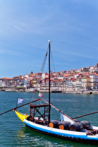 The Rabelo boat is a traditional Portuguese cargo boat, that for centuries carried out the task of transporting people and goods along the Douro river.