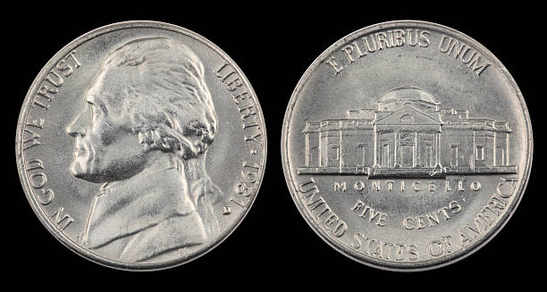 5 centów - circulated zdjęcia i obrazy z banku zdjęć