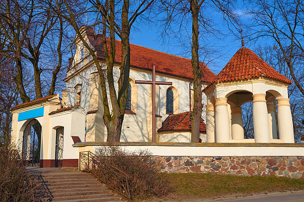 istock Baroque country church 471628602