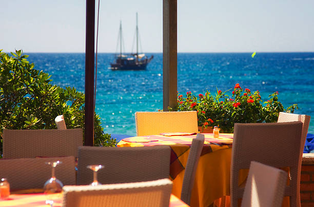 istock Outdoor lunch in paradise 471628765