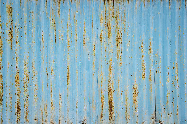 metalowe ściany tło - sign rust old fashioned corrugated iron zdjęcia i obrazy z banku zdjęć
