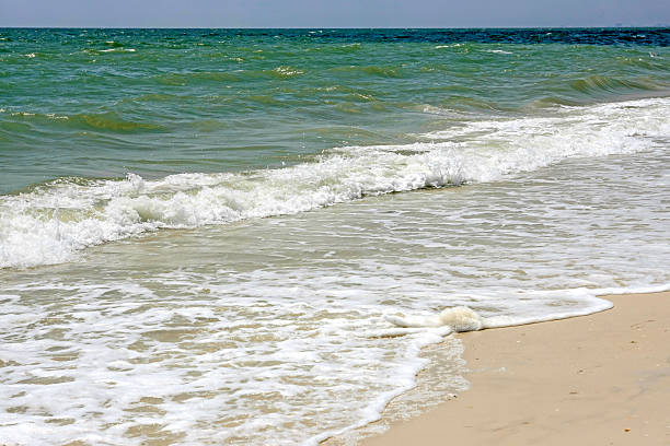 istock Waves hitting the sand beach in Florida 471630472