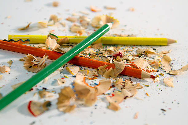 istock Shavings  and  Pencils 471631431