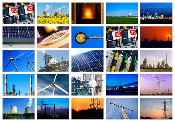 istock Various pictures related to power and energy on a collage 471632736