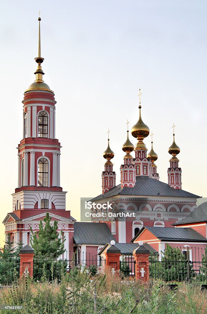 Iglesia ortodoxa - Foto de stock de Aguja - Chapitel libre de derechos