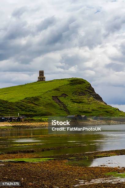 Kimmeridge Bay With Clavell Tower Stock Photo - Download Image Now - Bay of Water, Beach, Brown