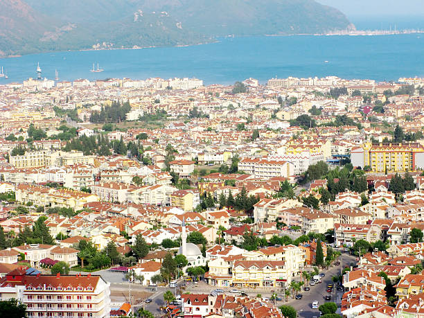 marmaris resort in turkey panoramic view