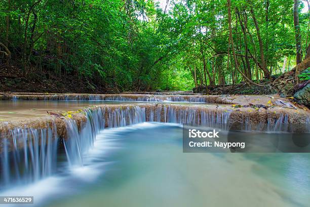 Cascadas De Erawan Foto de stock y más banco de imágenes de Agua - Agua, Aire libre, Azul