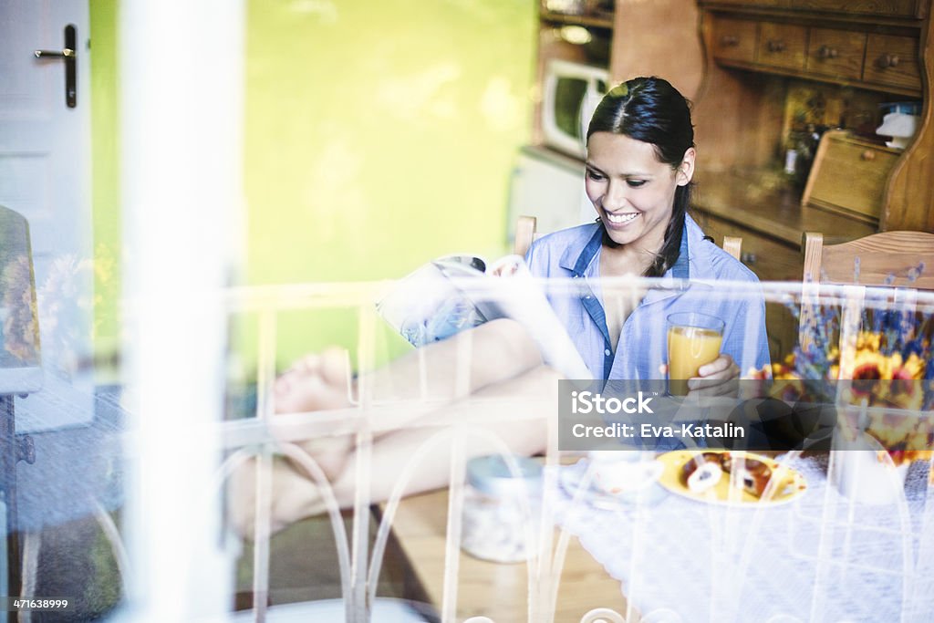 Guten Morgen! - Lizenzfrei Erwartung Stock-Foto