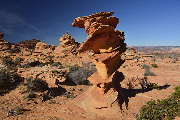 Coyote Buttes South, Arizona Coyote Buttes South, Arizona horseshoe canyon stock pictures, royalty-free photos & images