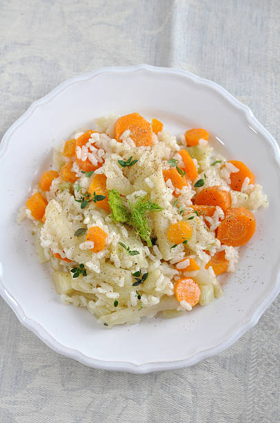 istock Risotto with carrots and fennel 471640769