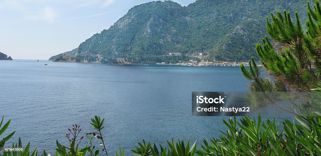 Paisaje de las montañas y al mar - Foto de stock de Aire libre libre de derechos