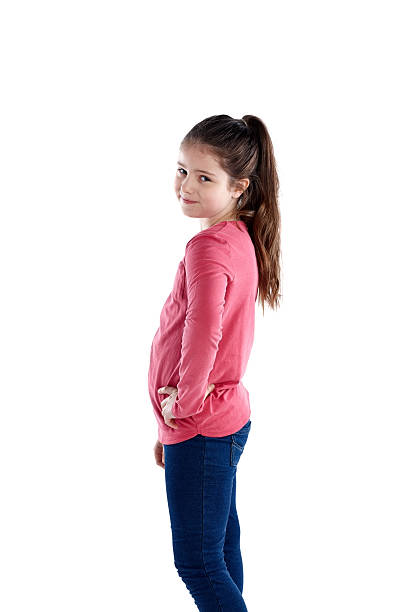istock Innocent little girl looking at camera 471641238