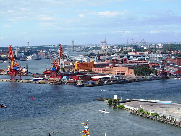 istock Gothenburg panoramic view from the top, Sweden 471641586
