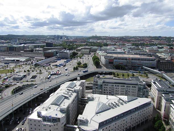 istock Gothenburg panoramic view from the top, Sweden 471641640