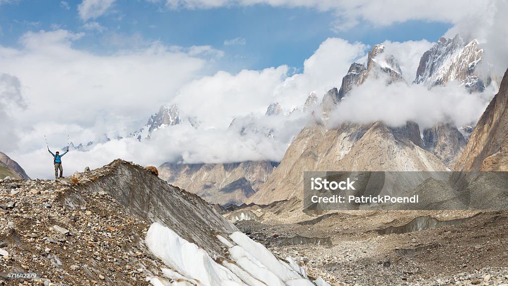 Baltoro Glacier Trekking - Photo de Glacier Baltoro libre de droits