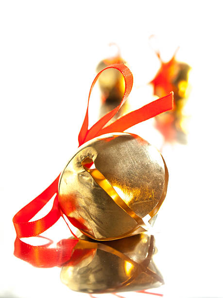 istock sleigh bell with red ribbon bow 471644993