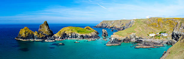 istock Kynance Cove Bay and Beach in Cornwall UK 471645187