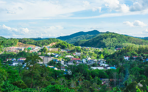istock village in mountain on natural 471645221